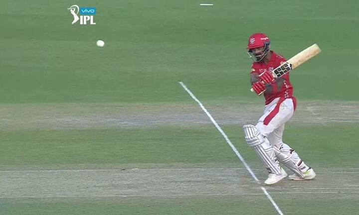 Rahul hit four sixes and six fours, smashing literally Delhi leggie Amit Mishra for 24 runs in the third over of the innings.