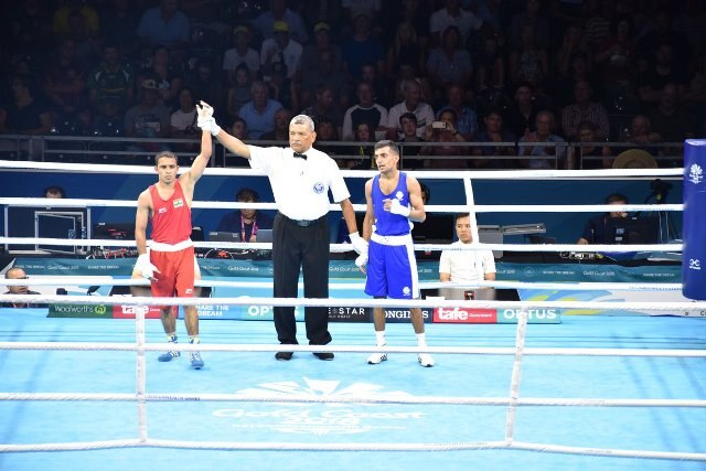 Boxer Amit enters semis, assured of medal at CWG Boxer Amit enters semis, assured of medal at CWG