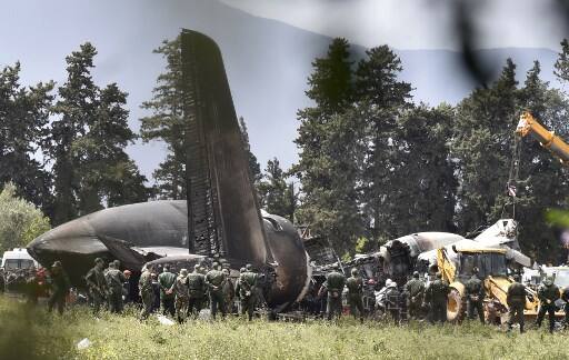 In Algeria’s worst plane disaster all 257 people on-board a military flight have been reported dead. /Image: AFP PHOTO / RYAD KRAMDI
