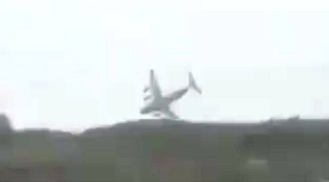 It crashed into a field near the Boufarik military airport near the capital Algiers. /Image: Twitter