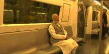 IN PICS: When PM Narendra Modi Took Ride In Delhi Metro