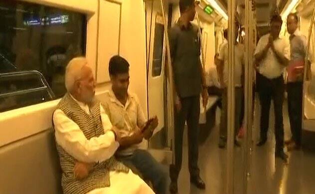 He was travelling to to 26 Alipur Road where he will dedicate Dr. Ambedkar National Memorial to the nation.