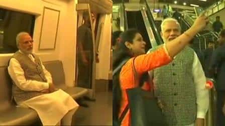 IN PICS: When PM Narendra Modi Took Ride In Delhi Metro IN PICS: When PM Narendra Modi Took Ride In Delhi Metro