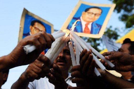 Greater Noida: Ambedkar statue vandalised Greater Noida: Ambedkar statue vandalised