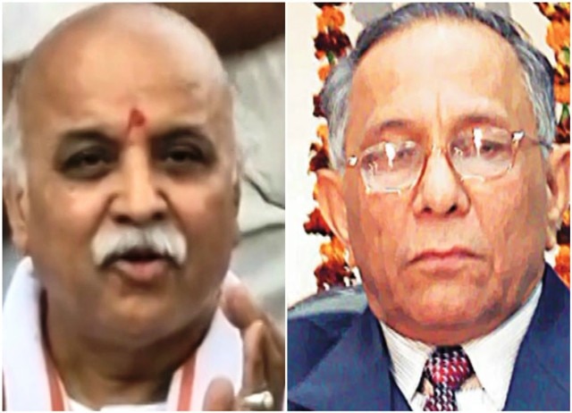 Praveen Togadia quits VHP after VS Kokje becomes new President Pravin Togadia quits VHP, to sit on indefinite fast from April 17 after VS Kokje becomes new VHP President