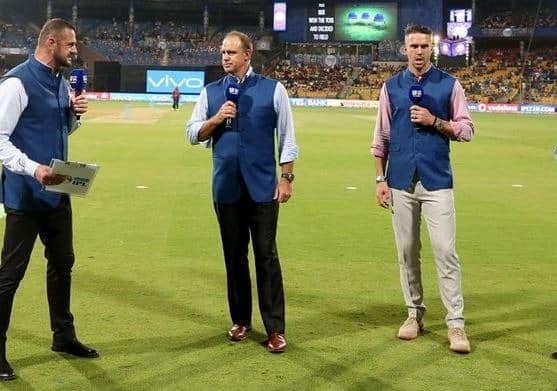 The 29-year-old will be seen alongside commemtators Kevin Pietersen, Michael Clarke and Brett Lee.