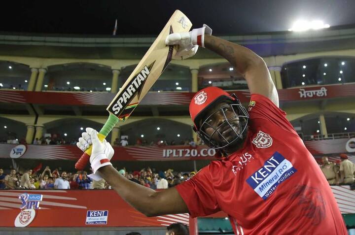 Gayle, who was playing first match of the season, was by far from being rusty as he hit his first ball for a boundary off Harbhajan Singh. But the Super Kings were already in awe of Gayle, even before the match started.
