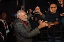 Narendra Modi arrives in Sweden