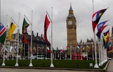 British foreign office apologises after Indian flag burning incident British foreign office apologises after Indian flag torn during Modi's visit to UK