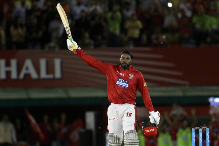 The West Indian scored his 21st T20 hundred and 6th in the IPL.