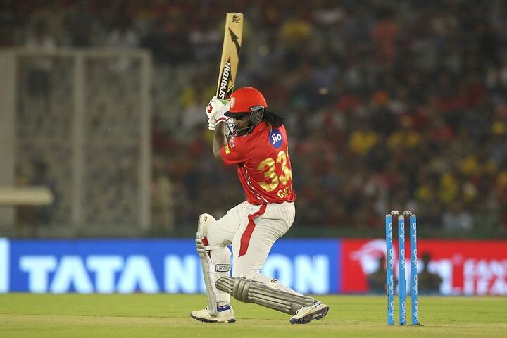 He reached the three-digit mark in 58 deliveries and he laced up his innings with 11 towering sixes.