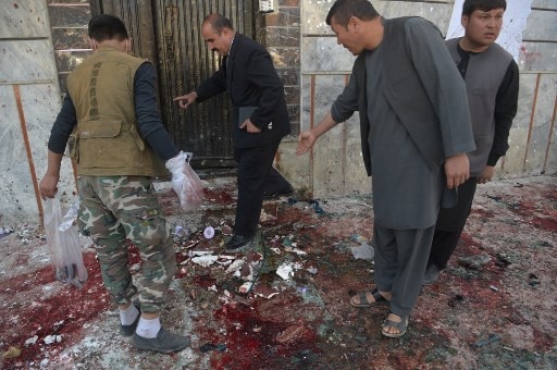 Kabul: Four dead, 20 injured in suicide bombing outside voter registration centre Kabul: Four dead, 20 injured in suicide bombing outside voter registration centre