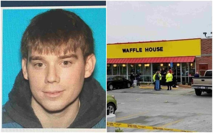Naked gunman kills four at a Tennessee restaurant US: Naked gunman kills four at a Tennessee restaurant