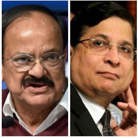 VP Venkaiah Naidu rejects Opposition's impeachment plea against CJI Dipak Misra citing 