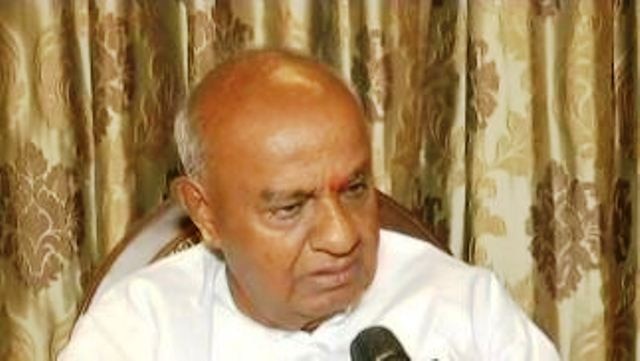 'Karnataka suffered badly under BJP rule,' says Deve Gowda 'Karnataka suffered badly under BJP rule,' says Deve Gowda