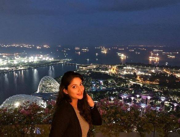 The couple shares a good chemistry and Susmita is seen sharing her special moments with her husband with their fans.