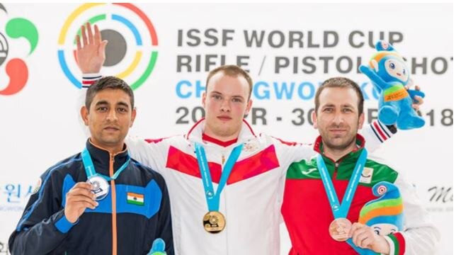 Shooter Rizvi bags 10m Air Pistol silver at Changwon World Cup Shooter Rizvi bags 10m Air Pistol silver at Changwon World Cup