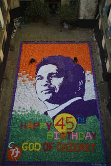 IN PICS: सचिन का खास बर्थडे सेलिब्रेशन