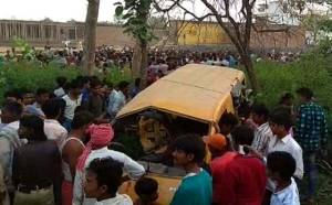 Kushinagar: 13 kids killed as driver wearing earphones rams van into moving train