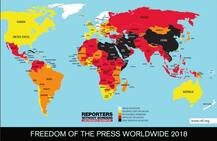 India slips down to 138th position in terms of press freedom; Nepal, Bhutan and Sri Lanka better off