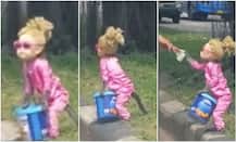 Watch: Video shows chained-up monkey dressed as a girl to collect money, sparks outrage