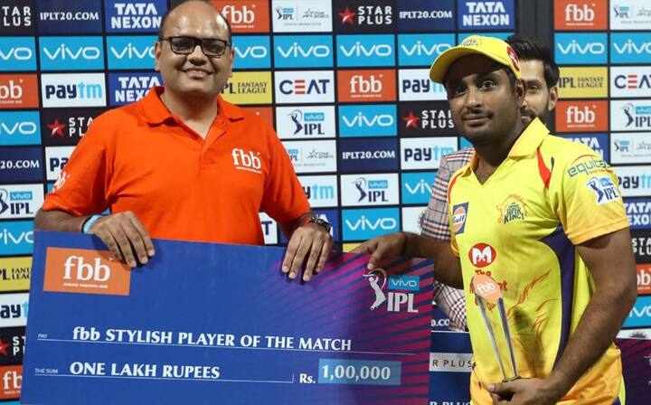 The knock also helped Rayudu lay hands on the Orange Cap for the first time in the season.