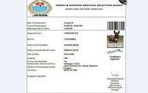 Donkey issued admit card to write SSB exam in Jammu and Kashmir