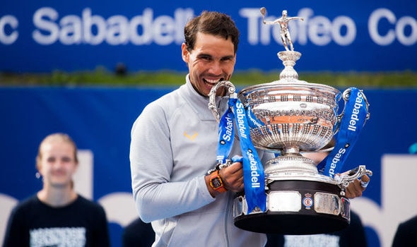 Nadal decimates Tsitsipas to win his 11th Barcelona Open  Nadal decimates Tsitsipas to win his 11th Barcelona Open Nadal decimates Tsitsipas to win his 11th Barcelona Open