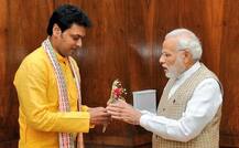 Like master, like pupil: Congress takes dig at PM Modi, Biplab Deb