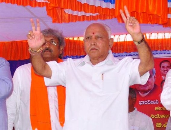 Turning down alliance rumours, Yeddyurappa says, 'We will form government on our own' Turning down alliance rumours, Yeddyurappa says, 'We will form government on our own'