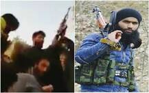 J&K: Militants brandish AK-47s at Sameer Tiger\'s funeral (VIDEO)