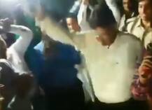 WATCH: Celebratory firing by Katihar SP Siddharth Mohan Jain during his farewell ceremony in Bihar