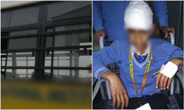 Stone pelters target school bus in Kashmir's Shopian, two students injured Stone pelters target school bus in Kashmir's Shopian, two students injured