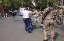 Aligarh: Violence at AMU over Jinnah portrait, police lathicharge protesters