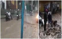 Delhi lashed by squall, dust storm followed by heavy rain