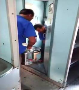 Railway contractor fined Rs 1 lakh after video of mixing water in toilet containers went viral