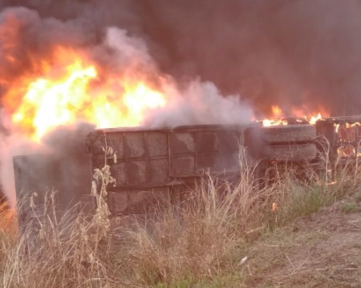 Bihar: At least 27 killed as Delhi-bound bus catches fire after accident in Motihari