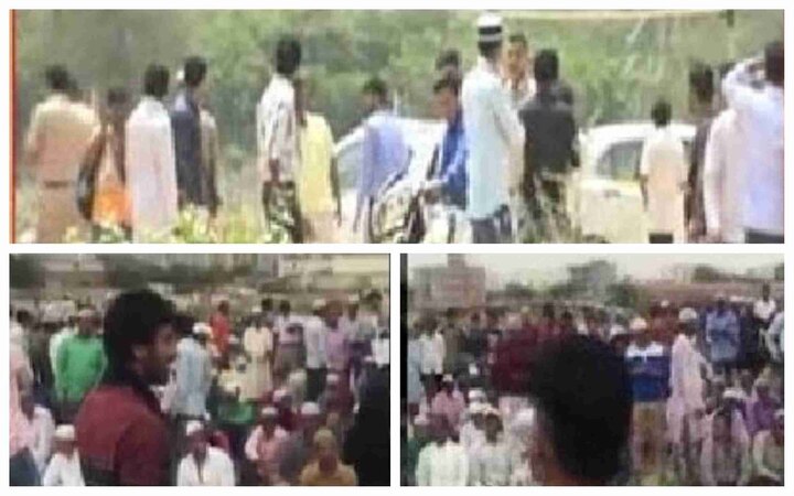 Gurugram: Friday Namaz in open-plots disrupted again Gurugram: Friday Namaz in open-plots disrupted again