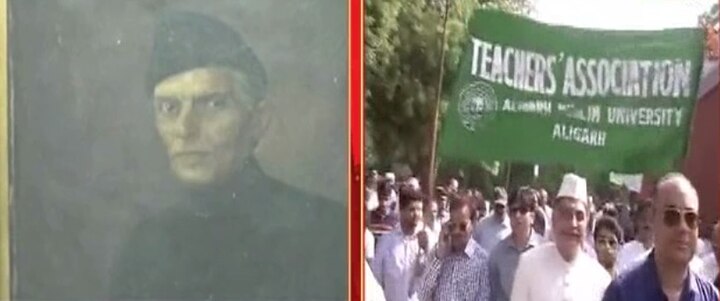 Jinnah controversy: Scribes attacked inside AMU campus; students & professors unite against 