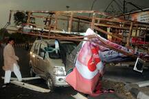 Dust storm: Four incidents of wall collapse reported in Delhi