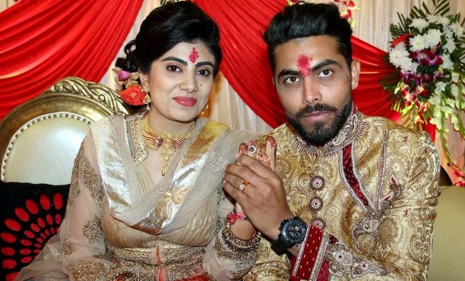 Ravindra Jadeja's wife Riva allegedly attacked by a policeman after minor accident Ravindra Jadeja's wife Riva allegedly attacked by policeman after minor accident
