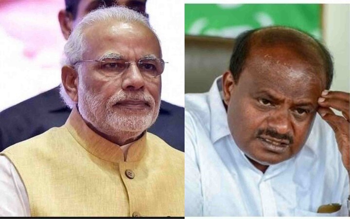 PM Modi congratulates HD Kumaraswamy and G Parameshwara on being sworn in as CM, Dy CM PM Modi congratulates Kumaraswamy and Parameshwara on being sworn in as CM, Dy CM