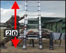 JK: Army discovers 20-feet-high ladders used by militants to cross over the border fence