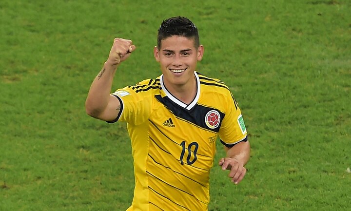 Colombia's James eyes better World Cup run in Russia Colombia's James eyes better World Cup run in Russia