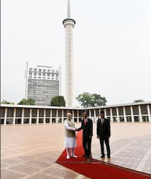 IN PICS: PM Modi Visits Mosque In Indonesia