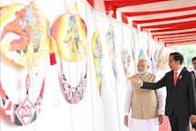 In Pics: Modi and Indonesian President bond over unique kite exhibition based on Ramayana theme