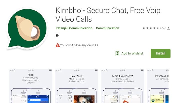 Ramdev takes on WhatsApp, launches 'swadeshi' messaging app 'Kimbho