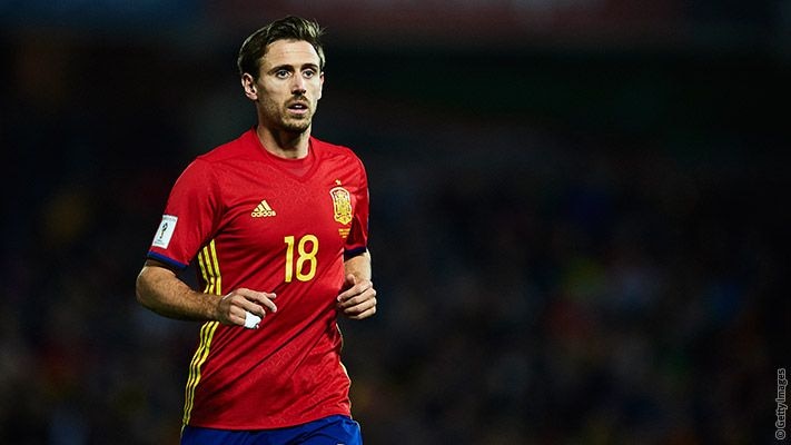 Spain's FIFA World Cup squad trains without Monreal Spain's FIFA World Cup squad trains without Monreal