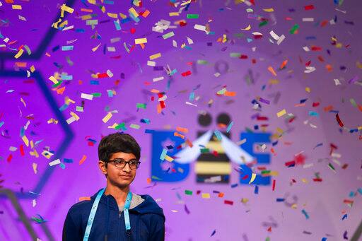 This happened when 12-year-old Naysa Modi misspelled the word 