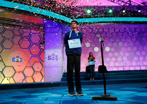 Karthik is from McKinney, Texas. (AP Image)